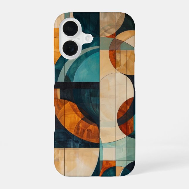 Intersecting Circles iPhone Case (Back)