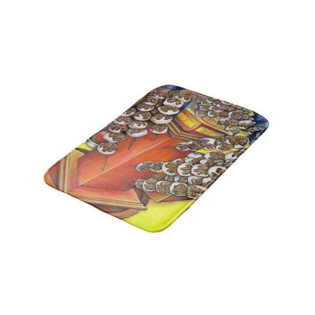 Intersection of Space and Commerce Bath Mat (Angled)