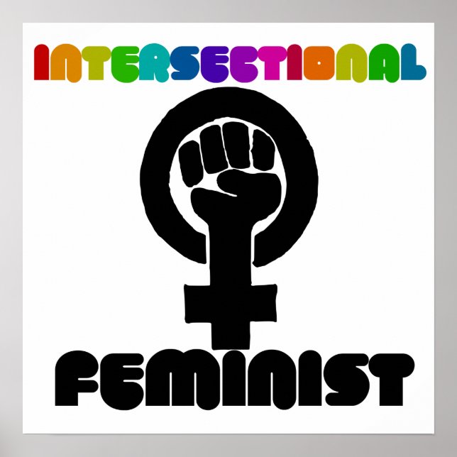 intersectional feminist poster (Front)