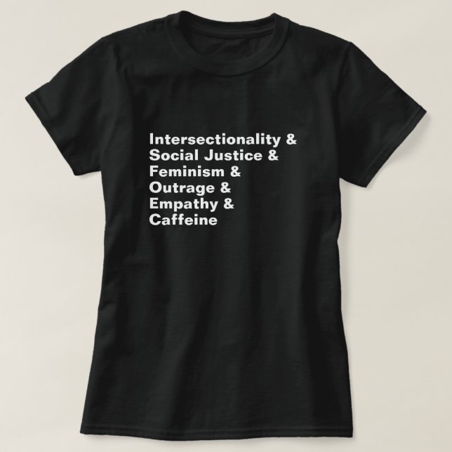 Intersectionality & T-Shirt (Design Front)