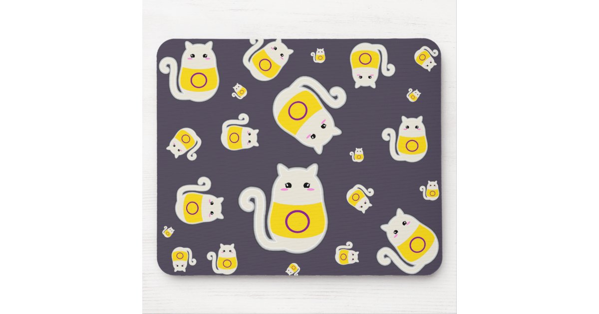 Intersex Cat Mouse Pad Zazzle