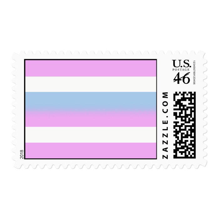 Intersex flag stamps