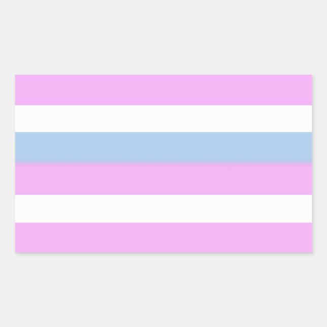 Intersex flag stickers (Front)