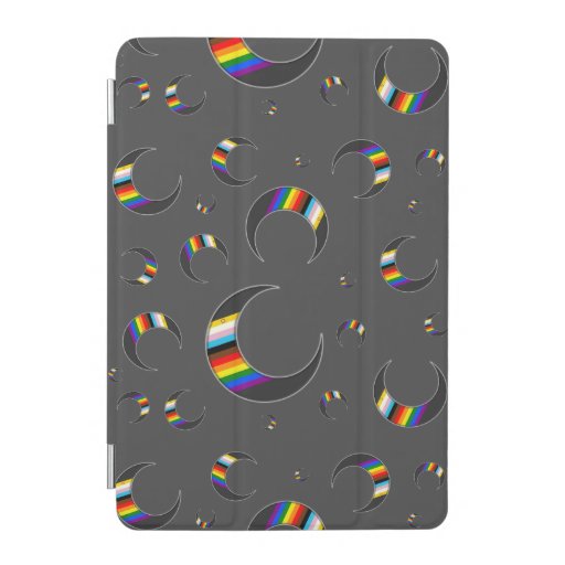 Intersex Inclusive Crescent Moon iPad Mini Cover