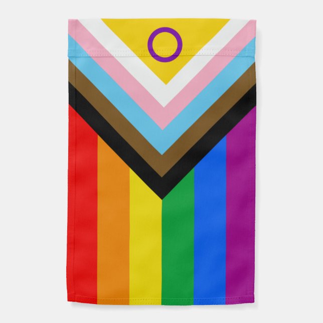 Intersex Inclusive Progress Pride Flag (Back)