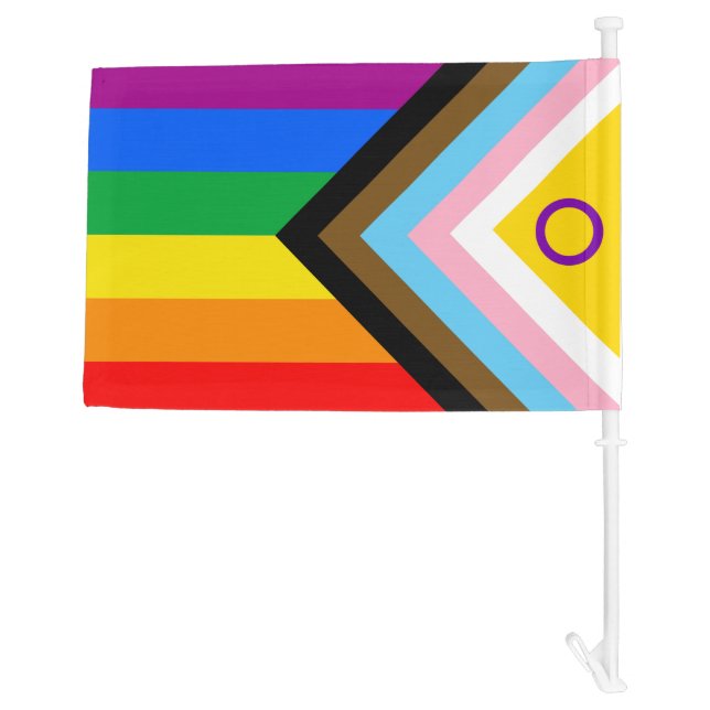 Intersex Inclusive Progress Pride Flag (Back)