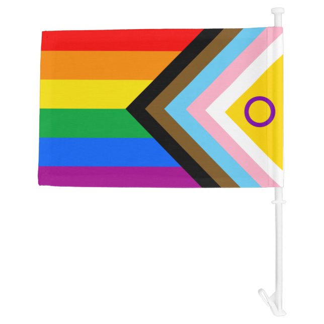 Intersex Inclusive Progress Pride Flag (Back)