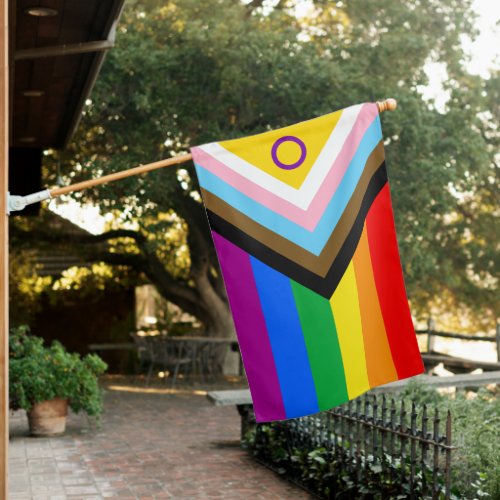 Intersex Inclusive Progress Pride House Flag