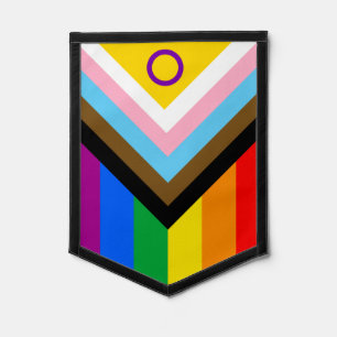 Intersex Inclusive Progress Pride  Pennant