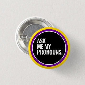 Intersex Pride Button