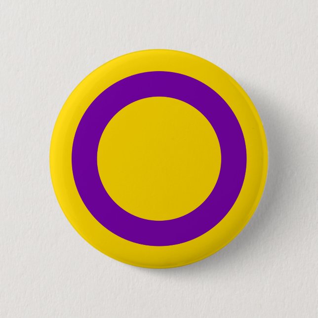 Intersex Pride Button (Front)
