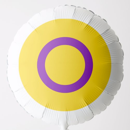 Intersex Pride Flag Balloon