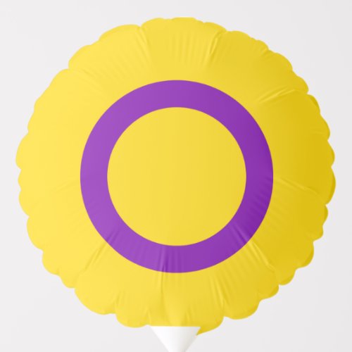 Intersex Pride Flag Balloon