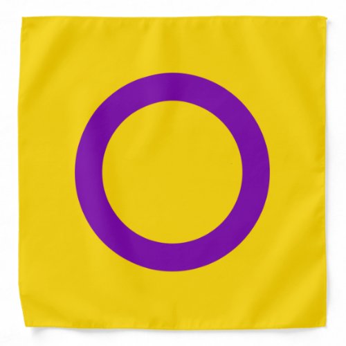 Intersex Pride Flag Bandana