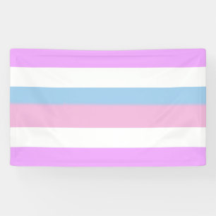 Intersex Pride Flag Banner