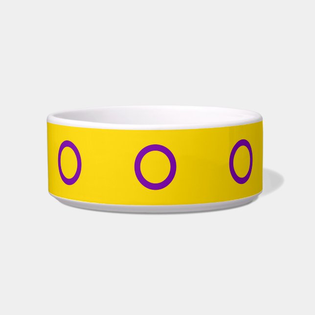 Intersex Pride Flag Bowl (Front)