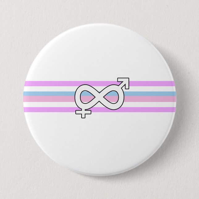 Intersex Pride Flag Button (Front)