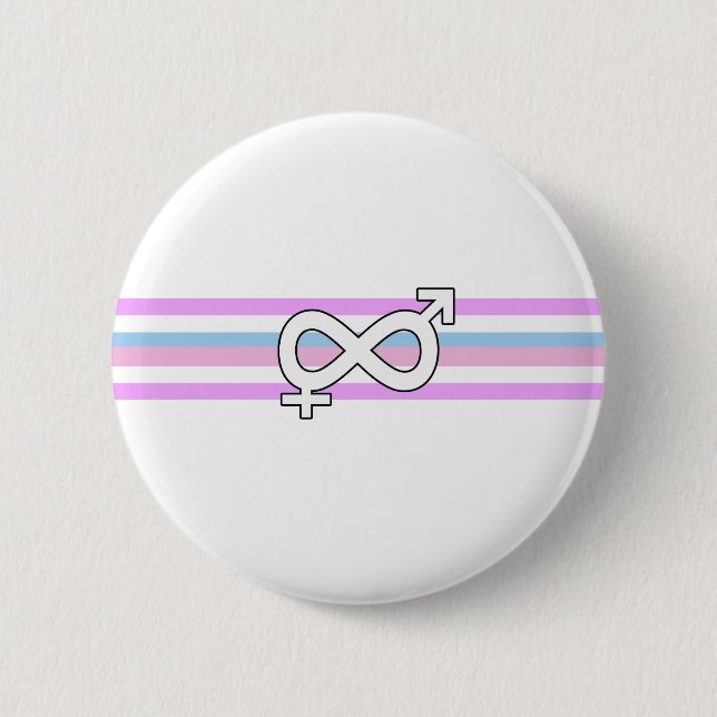 Intersex Pride Flag Button (Front)