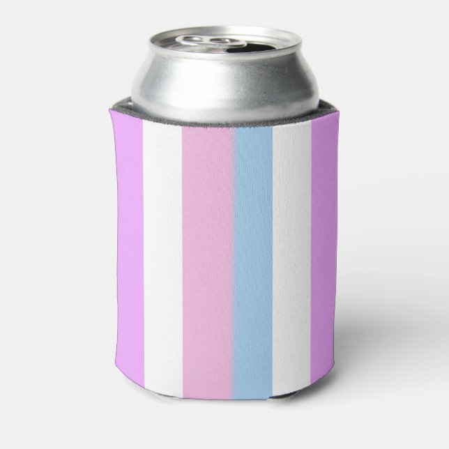 Intersex Pride Flag Can Cooler (Can Back)