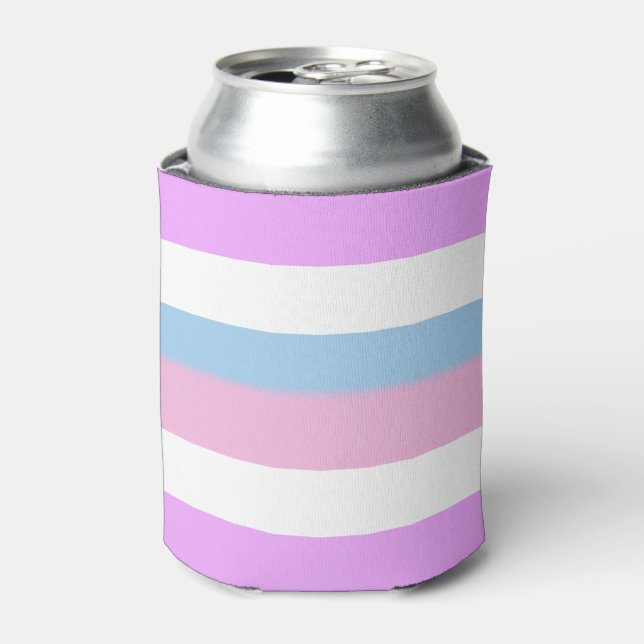 Intersex Pride Flag Can Cooler (Can Front)