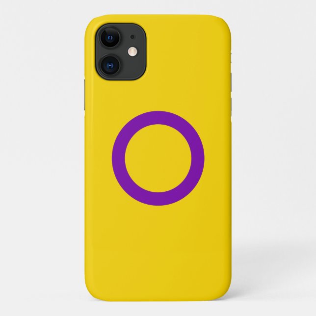 Intersex Pride Flag Case-Mate iPhone Case (Back)