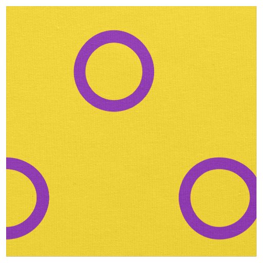 Intersex Pride flag Fabric