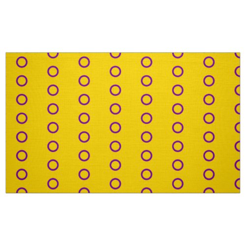 Intersex Pride Flag Fabric