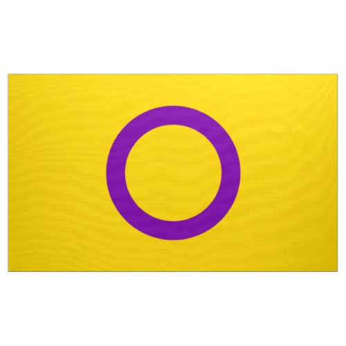 Intersex Pride Flag Fabric