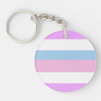 Intersex Pride Flag Keychain