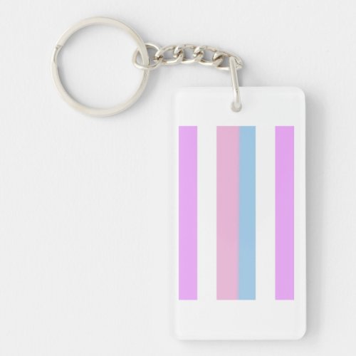 Intersex Pride Flag Keychain