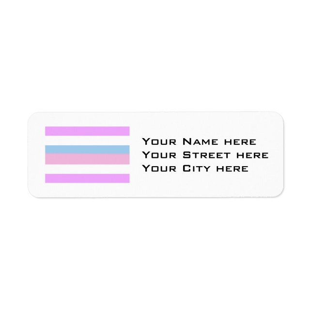Intersex Pride Flag Label (Front)