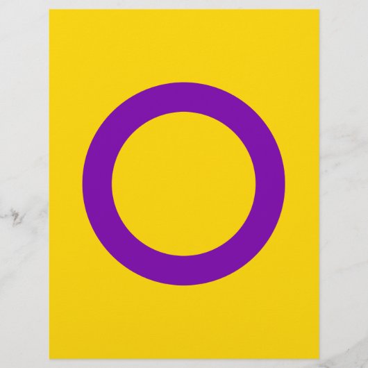 Intersex Pride Flag LGBTQ (Front)
