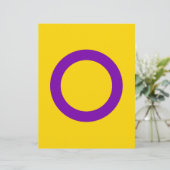 Intersex Pride Flag LGBTQ (Standing Front)