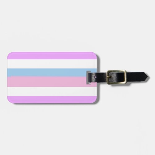 Intersex Pride Flag Luggage Tag