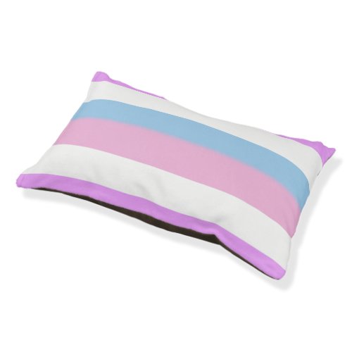 Intersex Pride Flag Pet Bed