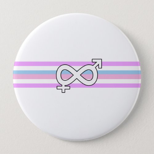 Intersex Pride Flag Pinback Button