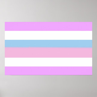 Intersex Pride Flag Poster