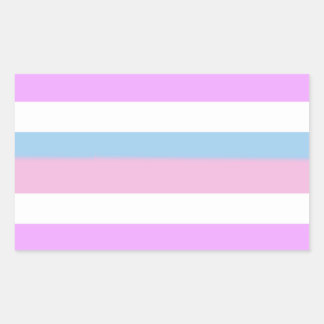 Intersex Pride Flag Rectangular Sticker
