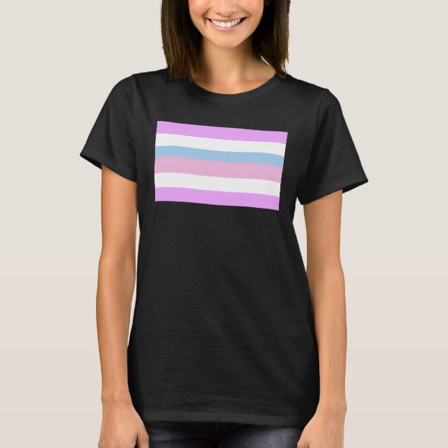 Intersex Pride Flag T-Shirt (Front)