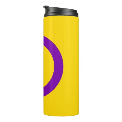 Intersex Pride Flag Thermal Tumbler