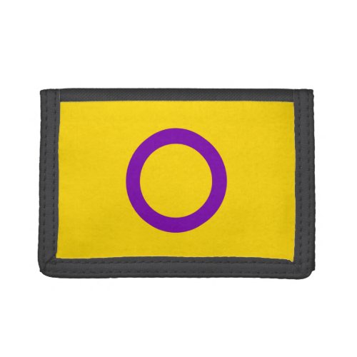 Intersex Pride Flag Trifold Wallet