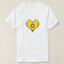 Intersex Pride Heart T-Shirt