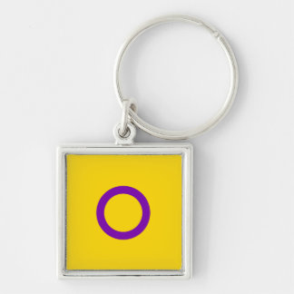 INTERSEX PRIDE KEYCHAIN