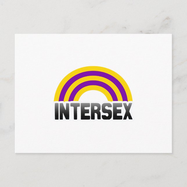 Intersex Pride Postcard (Front)
