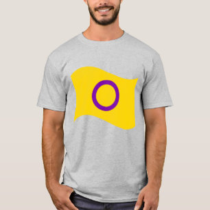 Intersex Pride Wavy Flag T-Shirt