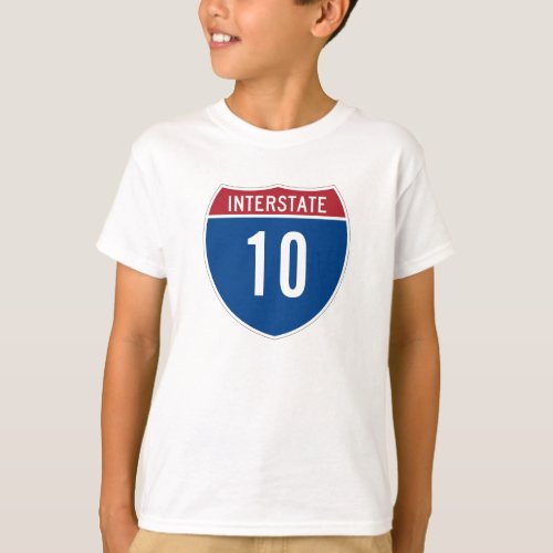 Interstate 10 T_Shirt