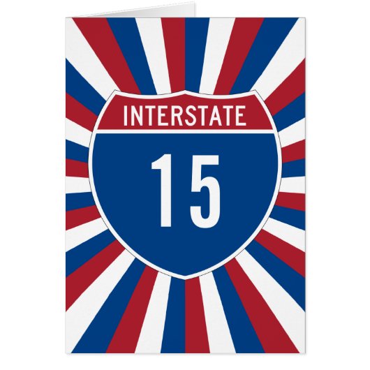 Interstate 15 cards (Front)
