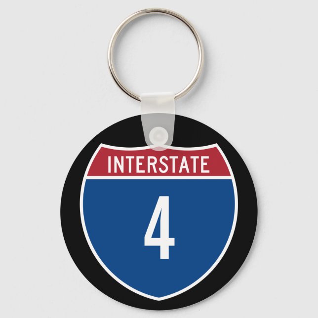 Interstate 4 keychain (Front)