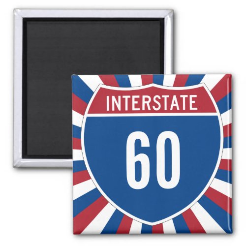 Interstate 60 magnet