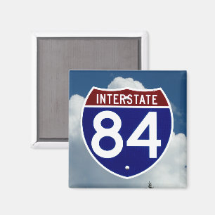 Interstate 84 Shield, HIgway Sign, Oregon Magnet